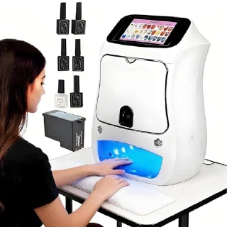 Nageldrucker mit vorinstallierten Designs